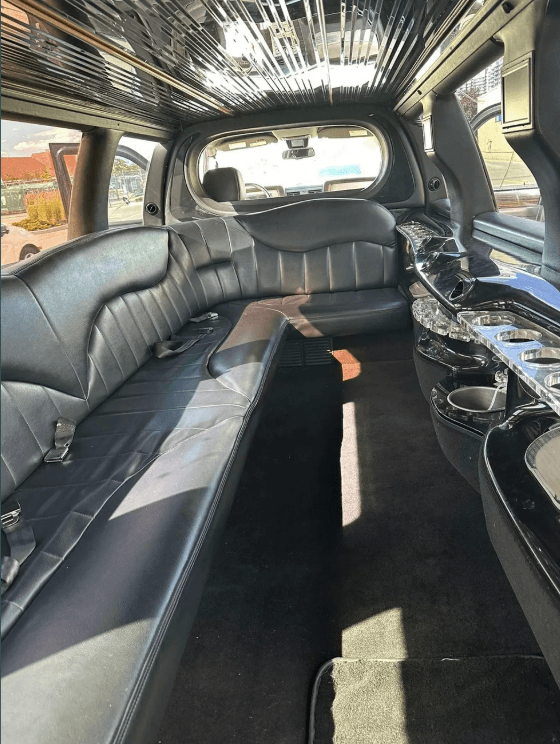 Vehicle interior cleaned and restored after heavy seasonal use